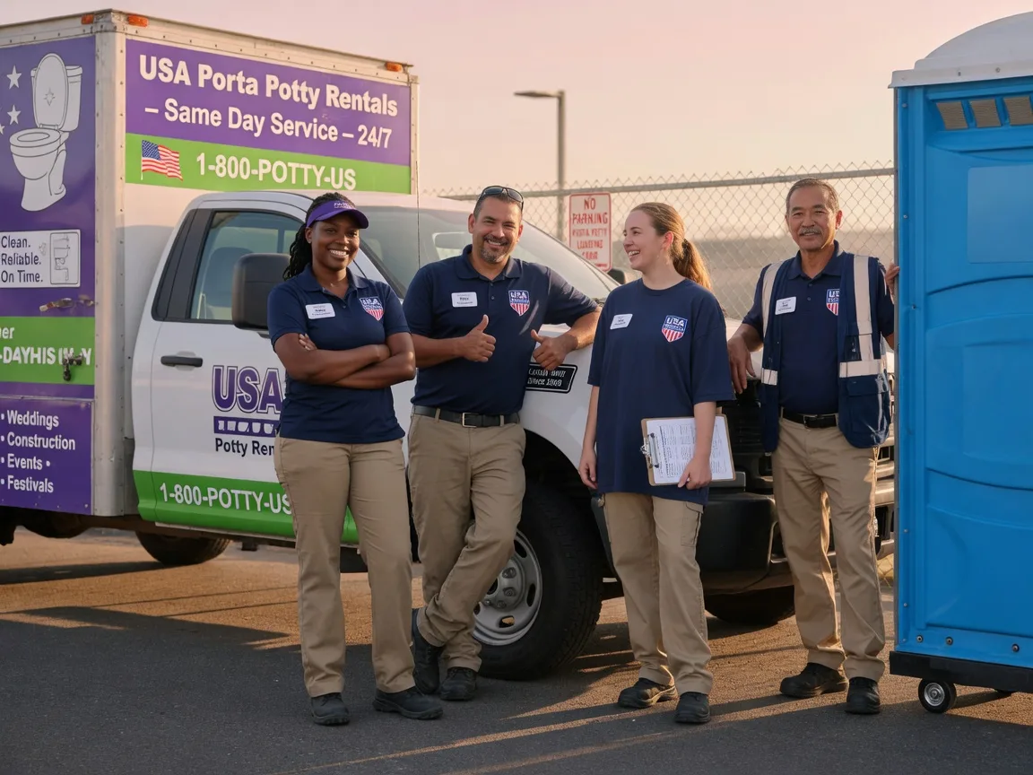 Porta Potty Rental company in Camden, SC